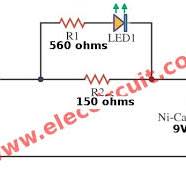 Simple nicad battery charger circuit by little part ...