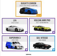 Must keep collecting cars until they unlock the tier in which the car is available. Forza Horizon 4 Update 19 Adds Lexus Lfa New Lego Car And More The Nobeds
