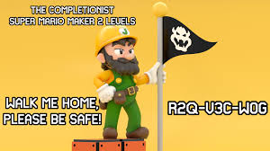 If you have any cheats or tips for super mario maker please send them in here. Jirard Khalil The Completionist On Twitter Good Afternoon I Made Images For My Super Mario Maker 2 Level Codes In Case You Need Them I Also Made A New Level Called Don T