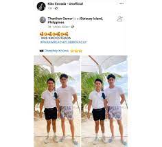 Heaven lyan salvador peralejo is filipino model and actress. On Viral Heaven Peralejo And Kiko Estrada Were Spotted On Boracay Dataa Blog Title Dataa Blog Title