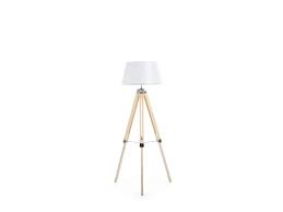 Lampadaire bois échelle style contemporain h135cm séjour. Lampadaire Design Luminaire Lampe De Salon Couleur Bois Naturel Cypres