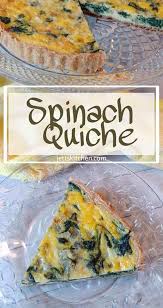 Spinach Quiche With Onion And Gruyere Cheese Jett S Kitchen Recipe Spinach Quiche Recipes Cheese Quiche Recipe