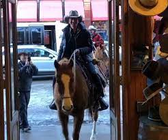 Jun 07, 2021 · bezos announced monday, june 7, 2021, that not only will he launch july 20 from texas, so will his fireman brother mark. Buckaroo Bezos Amazon Ceo Looks Giddy As He Rides Horse Into Western Store In Colorado Geekwire