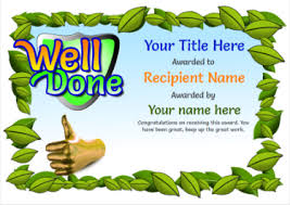 White with polka dots simple recognition certificate. Free Certificate Templates For Any Subject Or Use