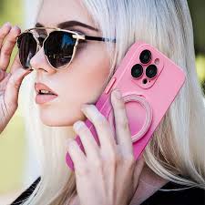 beautiful case magnetic wireless charging cover