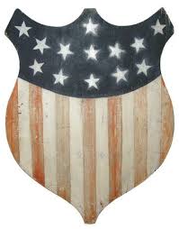 Red and blue color combination shiny high resolution shield icon created in photoshop cs3 along with 128px size in a. Patriotic Shields What Is It What Is It Worth