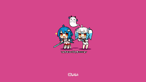 Attendees dressed in anime costumes hold bilibili logos during the company's initial public offering (ipo) outside of the nasdaq marketsite in new york on march 28, 2018. Wallpaper Illustration Anime Girls Text Logo Cartoon Brand Bilibili Font 1920x1080 Cryzeen 40763 Hd Wallpapers Wallhere