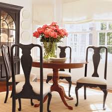 Don T Love This But Queen Anne Side Chair Dining Furniture Makeover Mismatched Living Room Furniture Modern Dining Furniture
