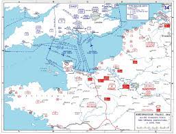 The map shows the english channel with the united kingdom to the north and northern france to the south. D Day Military Term Wikipedia