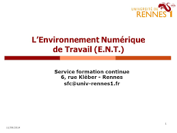 L Environnement Numerique De Travail E N T Ppt Video Online Telecharger