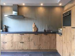 deze prachtige keuken is gecombineerd met fresco kalkverf in de kleur silver like afgewerkt met sealer voor een afneembaar resultaat fresco keuken projecten