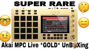 Now, with the launch of mpc live, akai appears to have found a way to bridge this dichotomy. Bruh Luuh Unboxing Rare 1 Of 800 Akai Mpc Live Gold S In The World Youtube