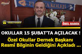 Sorularının yanıtları çok fazla sorgulananlar arasında yer alıyor. Okullar 15 Subat Ta Acilacak