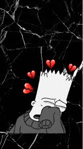 Get inspired by our community of talented artists. Bart Simpson Crying 736x1309 Wallpaper Teahub Io