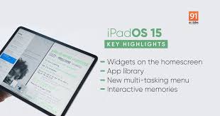 All of the other features have been announced with ios 15. Ipados 15 Announced With Home Screen Widgets Improved Multitasking And More 91mobiles Com