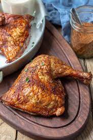 Juicy Smoked Chicken Leg Quarters Low Carb Maven