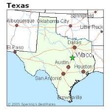 133 miles or 214 km driving time: Waco Texas Map