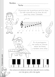 Juegos Educativos Pipo Las Notas Y El Pentagrama Fichas De Musica Educacion Musical Musica Preescolar