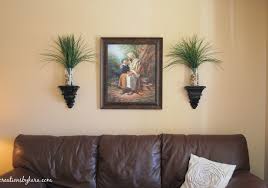 Not only will these beauties save you tons of space, they allow you to customize a unique lighting scheme to suit your specific needs. Great Idea Instead Of Candle Sconces Beside Art Or Mirror Use Mini Shelves Kitchen Wall Decor Diy Diy Living Room Decor Wall Decor Living Room
