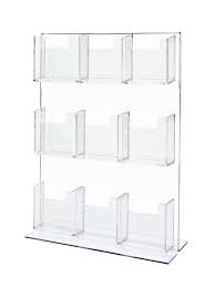 9 Pocket Vertical Business Card Holder Display Flyer Display Bottom Loading Business Card Holder Display Vertical Business Card Holder Vertical Business Cards