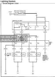 honda civic headlight wiring wiring diagrams