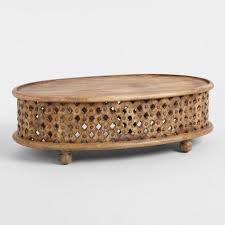 Skilled Craftsmen In India Employed Centuries Old Carving And Fire Etching Techniques To Create Our Excl Antique Coffee Tables Coffee Table Unique Coffee Table
