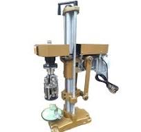 Aluminum Screw Caps Semi Automatic Ropp Caps Machine Bottle Capping Machine
