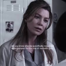 Ellen Pompeo Getting The Role of Meredith
