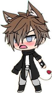 Gacha games tend to be a touch heavy on sexuality and sometimes, on violence too. Gacha Life Boy Wolf Hair Novocom Top