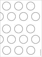 A macaron template is one of the basic and simple printable types of template. Hazelnut Chocolate Macarons Plus Printable Template Pizzarossa