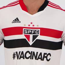 Site oficial do são paulo futebol clube Adidas Sao Paulo 2021 Home Vacinafc Jersey Futfanatics