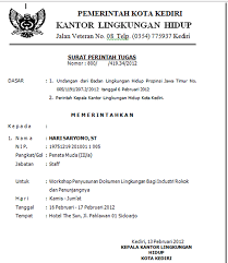 Contoh surat dinas yang pertama yaitu surat dinas resmi. Contoh Surat Dinas Pemerintah Ilmusosial Id