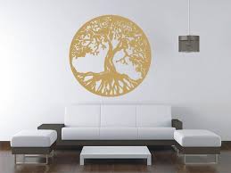 Gold Tree Of Life Vinyl Decal Wall Sticker Wall Tattoo By Tibi291 From Tibi291 On Etsy Vinyl Wall Decals Home Wall Decor New Room