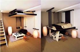 5 Best Retractable Ceiling Beds One Room Twice The Space Ceiling Bed Home Loft Bed