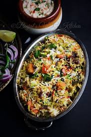 Hyderabadi Veg Biryani Binjal S Veg Kitchen Recipe Veg Biryani Biryani Recipe Biryani