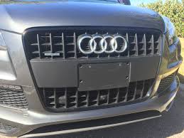Q7 Front License Plate Holes Audiworld Forums