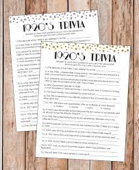 Whether you have a science buff or a harry potter fanatic, look no further than this list of trivia questions and answers for kids of all ages that will be fun for little minds to ponder. Great Gatsby Bridal Shower Game Great Gatsby Bachelorette Etsy Bridal Shower Bridal Shower Games Roaring 20s Bridal Shower