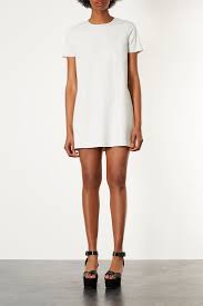 Leather Look T Shirt Dress T Shirt Dresses Dresses Clothing Topshop Usa Diy Inspiration Shirt Dress T Shirt Dress Shift Dress