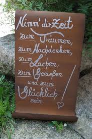 Edelrost Tafel Nimm Dir Zeit Spruch Garten Metall Rost Schild Geschenk Deko M Chalkboard Quote Art Chalkboard Diy And Crafts
