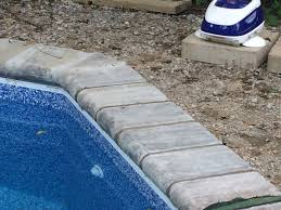Think of pool coping as the finishing touch that gives you something to grab onto when you're ready to get out—and helps protect your pool from water damage in style. Pool Coping Installation With Concrete Pavers Page 3 Diy Home Improvement Forum