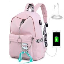 Girl Backpacks For School Fashion Waterproof Women College Bookbags Girl Backpacks School Womens Backpack Waterproof Backpack Women