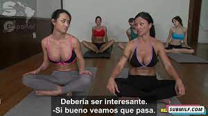 Clase de yoga extraña - Franceska jaimes, India summer, Jewelz jade y Diana  prince sub