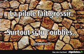 Tu as peur qu'elle te fasse grossir ? La Pilule Fait Grossir Blagues Et Les Meilleures Images Droles