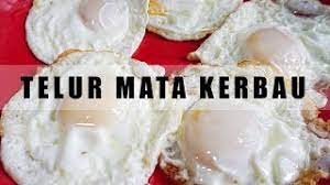 Mata is nais eat alone & with maggi goreng, nasi goren, nasi lemak. Telur Mata Kerbau Cair Di Tengah Dan Anti Gagal Ada Tip Youtube