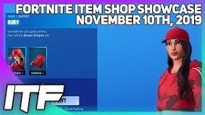 „manchmal muss man eben glänzen. — beschreibung im spiel. Fortnite Item Shop Ruby Is Back November 10th 2019 Fortnite Battle Royale Youtube