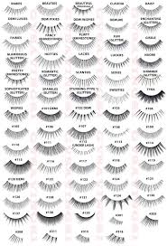 Complete Ardell Lash Styles Chart Anyone Try The Half Sets