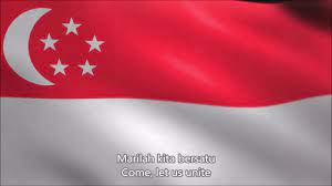 Majulah Singapura The National Anthem Of Singapore Youtube