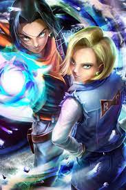 Artstation Android17 18 Dragon Ball Kaopon Anime Dragon Ball Anime Dragon Ball Super