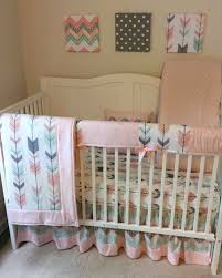 We're obsessing over her mint painted dresser, gold wood monogram, and gorgeous caden lane bedding! Coral And Mint Crib Bedding Shop Clothing Shoes Online