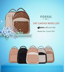 Fossil Bayan Sirt Cantalari Canta Sirt Cantasi Sirt Cantasi